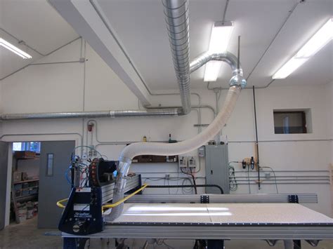 cnc dust collection system